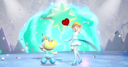 Princess Peach Showtime - The Dark Ice & the Shadowy Stage Sparkle Gems 5