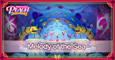 Princess Peach Showtime - Melody of the Sea Banner