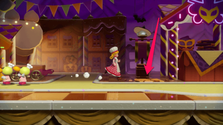 Princess Peach Showtime - Welcome to the Spooky Party Hidden Spots 2