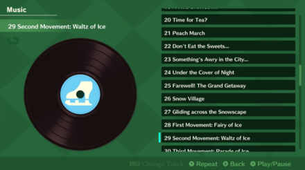 Princess Peach Showtime - Music Menu
