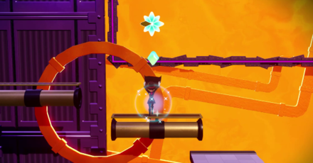 Princess Peach Showtime - The Dark Prison & the Dangerous Trap Sparkle Gems 1