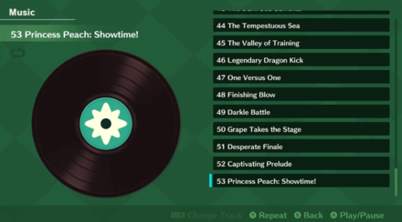 Princess Peach Showtime - Music