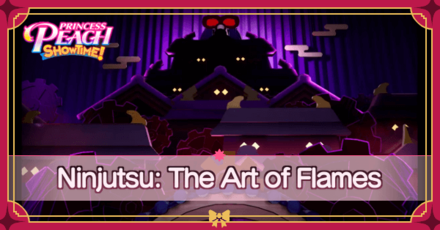 Princess Peach Showtime - Ninjutsu: The Art of Flames Banner