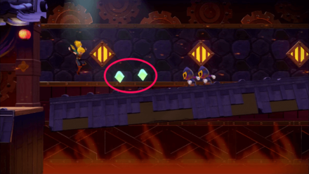 Princess Peach Showtime - Ninjutsu: The Art of Flames Sparkle Gems 7