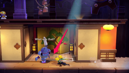 Princess Peach Showtime - Ninjutsu: The Art of Flames Hidden Spots 6