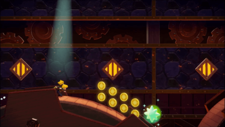 Princess Peach Showtime - Ninjutsu: The Art of Flames Sparkle Gems 6