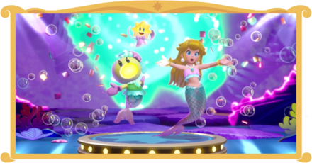 Princess Peach Showtime - The Dark Depths & the Swirling Currents Stage Banner.png