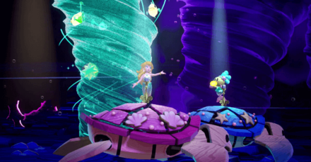 Princess Peach Showtime - The Dark Depths & the Swirling Currents Sparkle Gems 4