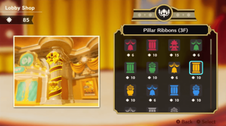 Princess Peach Showtime - Lobby Shop Decorations