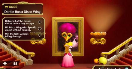 Princess Peach Showtime - Disco Wing Boss Challenges