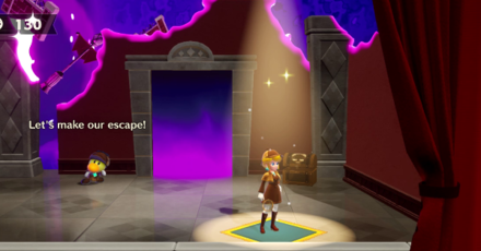 Princess Peach Showtime - The Dark Museum & the Purple Mystery Hidden Spots 1