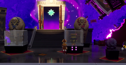 Princess Peach Showtime - The Dark Museum & the Purple Mystery Sparkle Gems 1