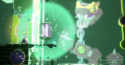 Princess Peach Showtime - Break Light Bulbs