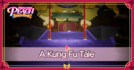 Princess Peach Showtime - A Kung Fu Tale Banner