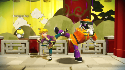 Princess Peach Showtime - A Kung Fu Tale Mini-Boss Battle