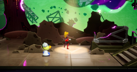 Princess Peach Showtime - Dark Space & the Great Meteor Hidden Spots 1