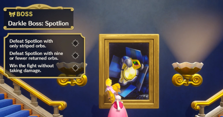 Princess Peach Showtime - Spotlion Boss Challenges