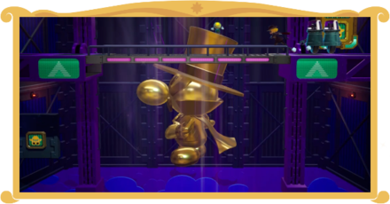 Princess Peach Showtime - The Stolen Statue Level Banner