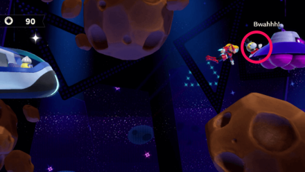 Princess Peach Showtime - Mighty Mission The Rescue Dress Ribbon