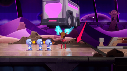 Princess Peach Showtime - Mighty Mission: The Rescue Hidden Spots 1