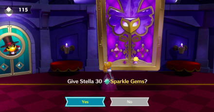 Princess Peach Showtime - Madame Grape Sparkle Gems