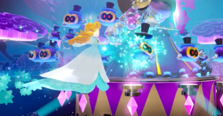 Princess Peach Showtime - Attack Darkle Ghosts