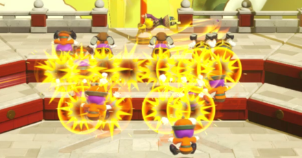 Princess Peach Showtime - Kung Fu Rehearsal Pole Position