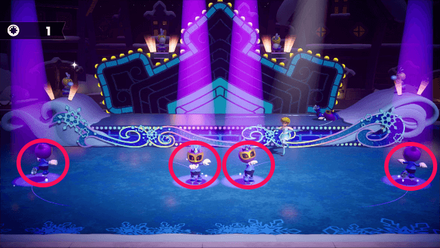 Princess Peach Showtime - A Parade on Ice Sparkle Gems 1