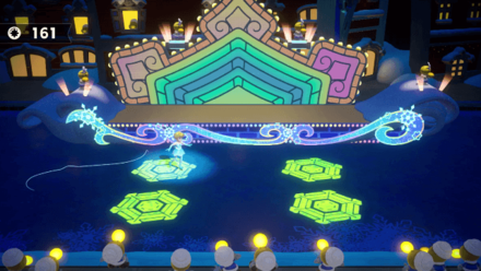 Princess Peach Showtime - A Parade on Ice Sparkle Gems 4