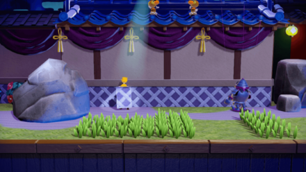 Princess Peach Showtime - Ninja Peach Wall Hide Technique.