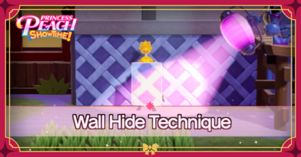 Princess Peach Showtime - Wall Hide Technique