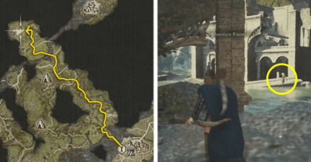 Dragons Dogma 2 - Gift of the Bow Mountain Ruins and Glyndwr