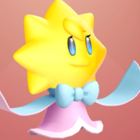 Princess Peach Showtime - Multicolored Mermaid Ribbon