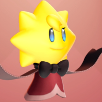 Princess Peach Showtime - Multicolored Dashing Thief Ribbon