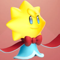 Princess Peach Showtime - Multicolored Mighty Ribbon