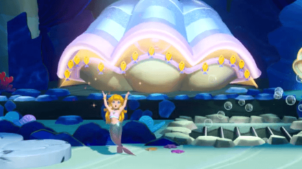 Princess Peach Showtime - Mermaid Peach Clam