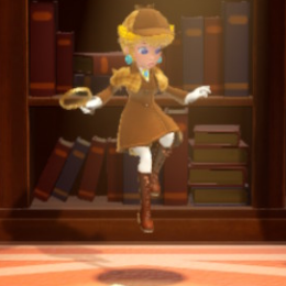 Princess Peach Showtime - Detective Peach Jump
