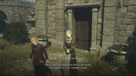 Dragons Dogma 2 - House of the Blue Sunbright Find Sebastian