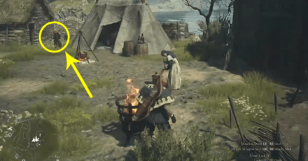 Dragons Dogma 2 - House of the Blue Sunbright Daphne Sebastian Look-alike Location