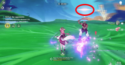 Genshin - Perfect Elemental Vector - Focus Foes