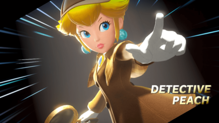 Princess Peach Showtime - Detective Peach Transformation Cutscene