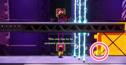 Princess Peach Showtime - The Dark Prison & the Dangerous Trap Hide and Seek Theet Location 1