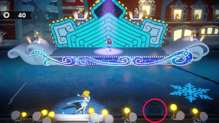 Princess Peach Showtime - A Parade on Ice Hide and Seek Theet Location 2