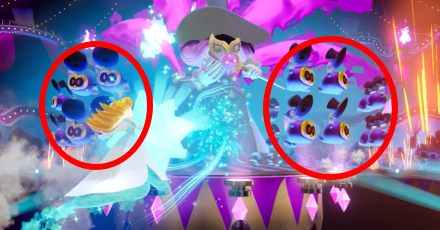 Princess Peach Showtime - Grape Dancers