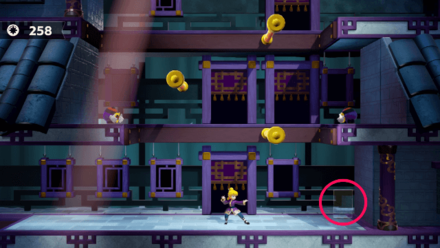 Princess Peach Showtime - A Kung Fu Legend Hide and Seek Theet Location 2