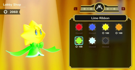 Princess Peach Showtime - How to Change Costumes 4