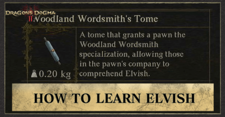 How to Learn Elvish: Woodland Wordsmith Specialization | Dragon&rsquo;s 