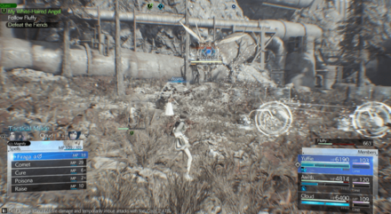 Firaga Queen Bee Side Quest Boss