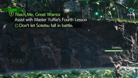 Teach Me Great Warrior Side Quest