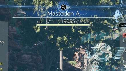 FF7 Rebirth - Mastodon HP
